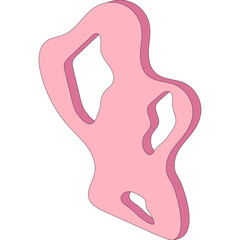 Abstract Smoke Shape