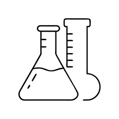science icon, science vector illustration-simple illustration of science, perfect for science logos and icons