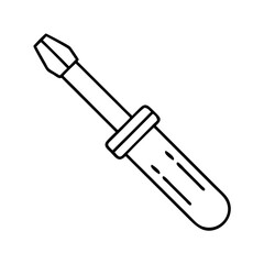 screwdriver icon icon, screwdriver icon vector illustration-simple illustration of screwdriver icon, perfect for screwdriver icon logos and icons