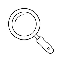 search icon, search vector illustration-simple illustration of search, perfect for search logos and icons