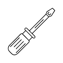 screwdriver icon icon, screwdriver icon vector illustration-simple illustration of screwdriver icon, perfect for screwdriver icon logos and icons