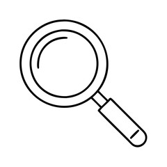 search icon, search vector illustration-simple illustration of search, perfect for search logos and icons