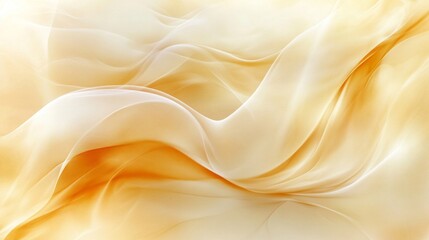 Obraz premium Golden Yellow Fabric Drape Abstract Background