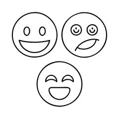 smileys emoji icon, smileys emoji vector illustration-simple illustration of smileys emoji, perfect for smileys emoji logos and icons