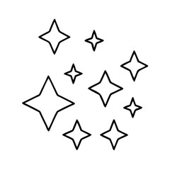sparkle lights stars icon icon, sparkle lights stars icon vector illustration-simple illustration of sparkle lights stars icon, perfect for sparkle lights stars icon logos and icons