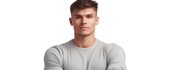 Photorealistic portrait of John Dana, a male news anchor wearing a navy blue suit with glasses and a white shirt, isolated on a transparent background