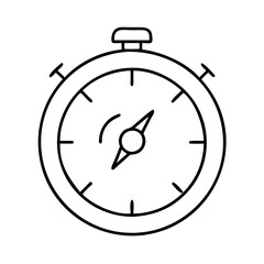 stopwatch icon, stopwatch vector illustration-simple illustration of stopwatch, perfect for stopwatch logos and icons