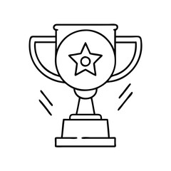 trophy icon icon, trophy icon vector illustration-simple illustration of trophy icon, perfect for trophy icon logos and icons