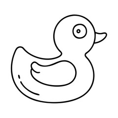 ubber duck icon icon, ubber duck icon vector illustration-simple illustration of ubber duck icon, perfect for ubber duck icon logos and icons
