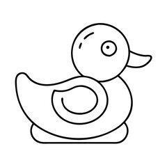 ubber duck icon icon, ubber duck icon vector illustration-simple illustration of ubber duck icon, perfect for ubber duck icon logos and icons