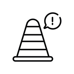 Cone  Icon vector stock illustration