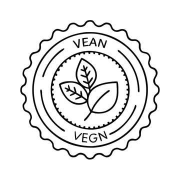vegan stam icon, vegan stam vector illustration-simple illustration of vegan stam, perfect for vegan stam logos and icons