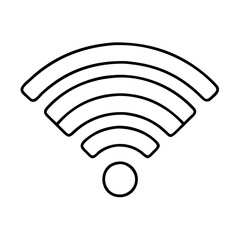 wi fi icon icon, wi fi icon vector illustration-simple illustration of wi fi icon, perfect for wi fi icon logos and icons