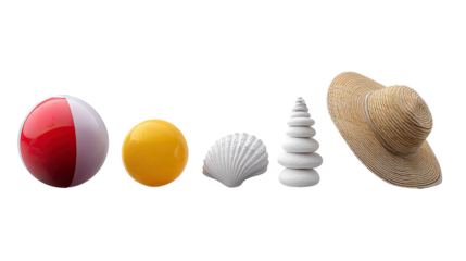 Beach Accessories: A captivating ensemble of beach accessories, carefully arranged to capture the essence of a perfect summer day, evokes feelings of relaxation, adventure, and fun.