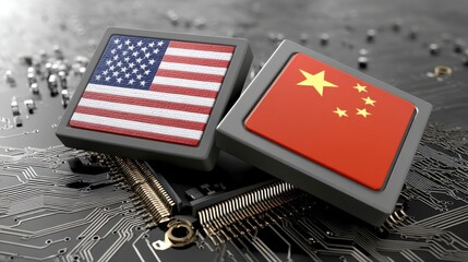 technology and drive innovation in the semiconductor industry, where the USA and China are in fierce competition for leadership in AI and chip manufacturing development with infrastructure