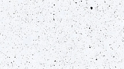 A speckled, white surface with black speckles.