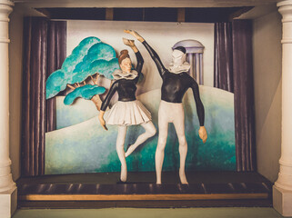 Vintage Pirot Puppet Show