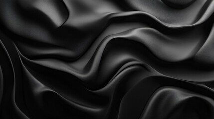 Obraz premium Abstract Black Wave Texture Background
