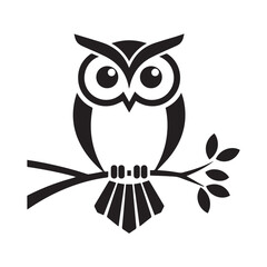 owl on branch