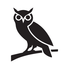 vector illustration of a owl