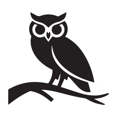 vector illustration of a owl