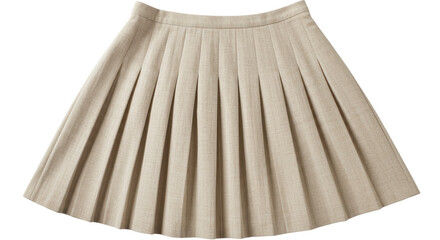 Isolated Pleated Skirt