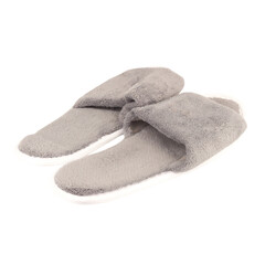 Indoor slippers isolated on white background