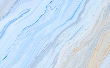 Obraz premium Marble rock texture blue ink pattern liquid swirl paint white dark that is Illustration background for do ceramic counter tile silver gray that is abstract waves skin wall luxurious art ideas concept.