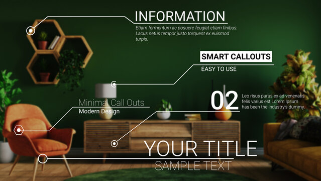 Minimal Call Out Titles