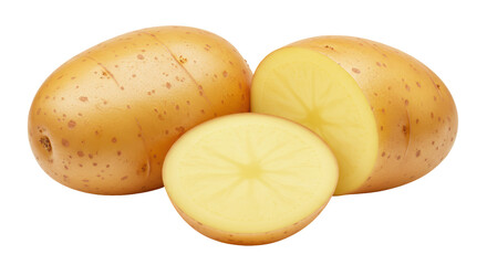 Isolated Potatoes