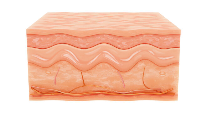 Isolated Skin Anatomy