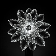 crystal flower 