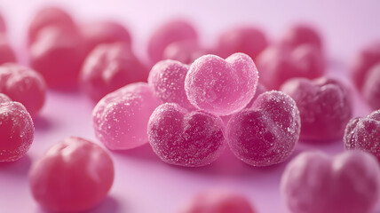 heart jelly candy