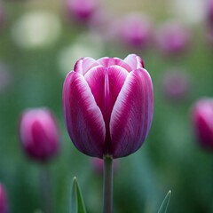 pink tulip flower