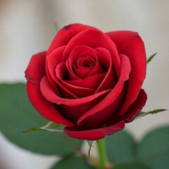 single red rose