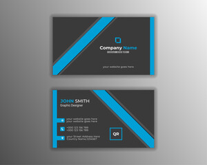 Modern Business Card - Clean and Creative Business Card Template.