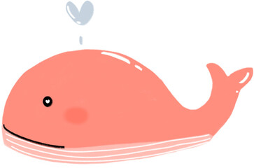 pink whale