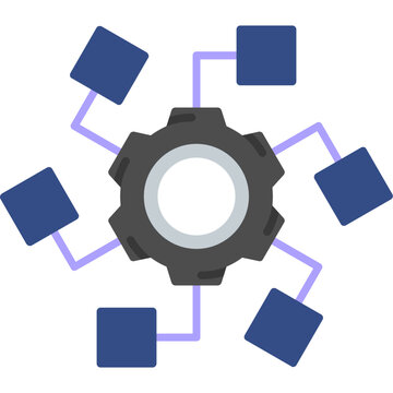 Distributed Database Icon