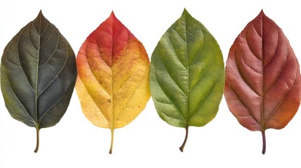 Obraz premium Autumn leaf transitions