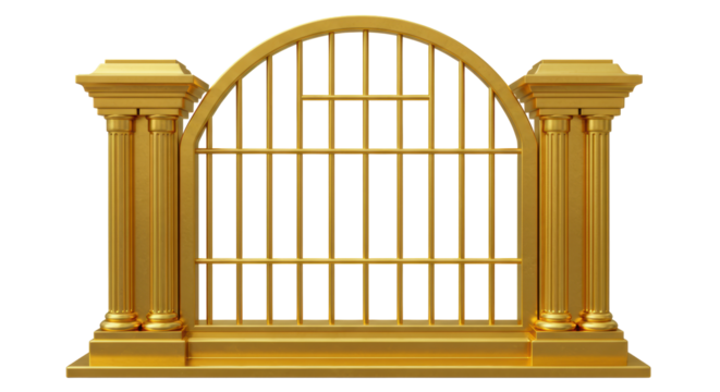 Isolated Golden Gate