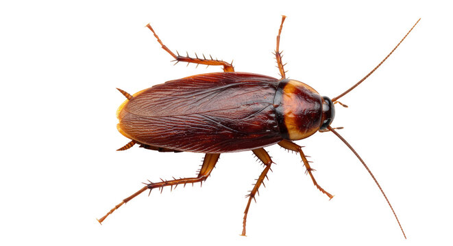 Isolated Cockroach Insect