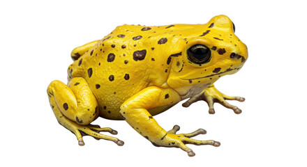 Isolated Golden Poison Frog