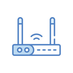 Router Icon vector stock illustration
