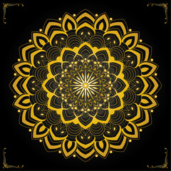 Traditional ornamental Creative Mandala for Weeding Card, Greeting Card | Geometric and Floral Mandala Ornaments for Mindfulness Colouring Sheets, Digital Wallpapers, and High-End Product Packaging