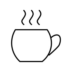 coffee line icon