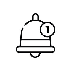Bell  Icon vector stock illustration
