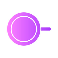 coffee gradient icon