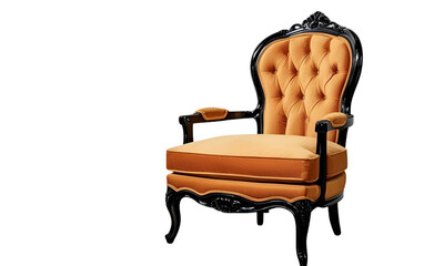 armchair isolated on white