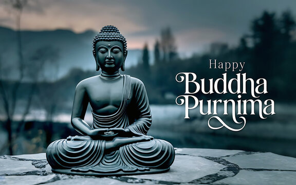 Happy Buddha Purnima the religious festive of the Buddhists