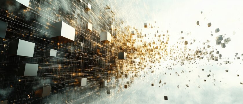 Digital Matrix of Interconnected Cubes in Network Data Cloud for Futuristic Tech and Innovation Perspective